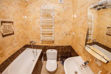 Фото номера Апартаменты с террасой Апарт-отели Panorama Apart-Hotel г. Каменец-Подольский 5