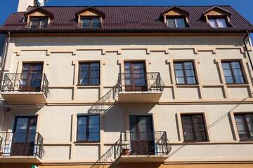 Фото номера Апартаменты с террасой Апарт-отели Panorama Apart-Hotel г. Каменец-Подольский 14