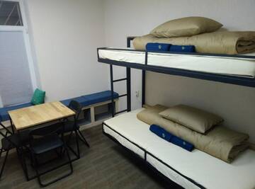 Фото номера Кровать в общем 4-местном номере для мужчин и женщин Хостелы Hostel Svit Hub г. Каменец-Подольский 2