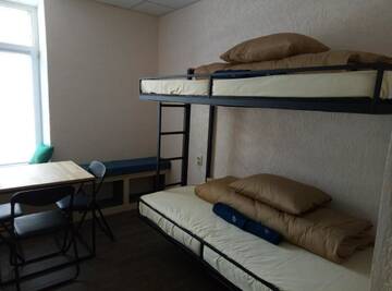 Фото номера Кровать в общем 4-местном номере для мужчин и женщин Хостелы Hostel Svit Hub г. Каменец-Подольский 4